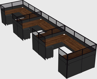 Cabine en u