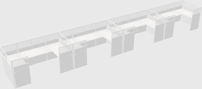Cabine en u