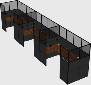 Cabine en u