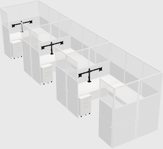 Cabine en u