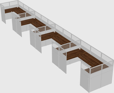 Cabine en u