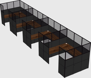 Cabine en u