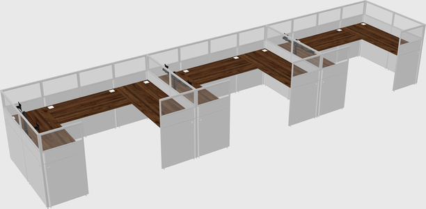 Cabine en u