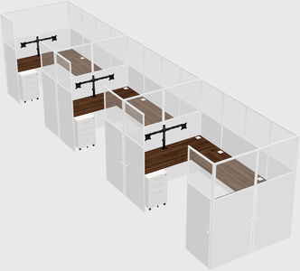 Cabine en u