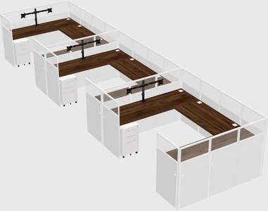 Cabine en u