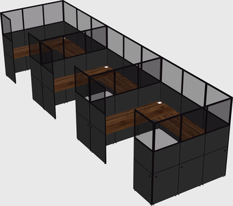 Cabine en u