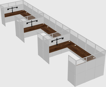 Cabine en u