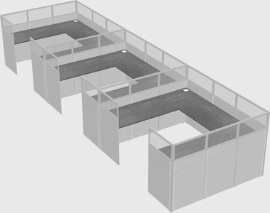 Cabine en u