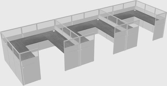 Cabine en u