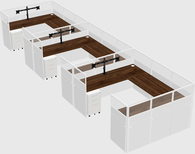 Cabine en u