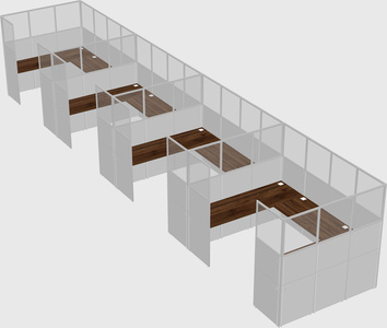 Cabine en u