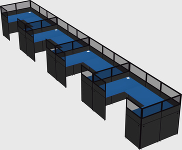 Cabine en u