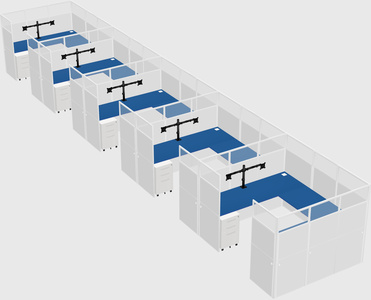 Cabine en u