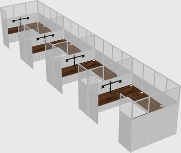 Cabine en u
