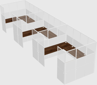 Cabine en u