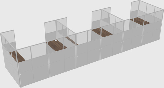 Cabine en u