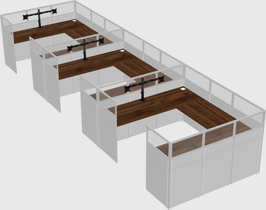 Cabine en u