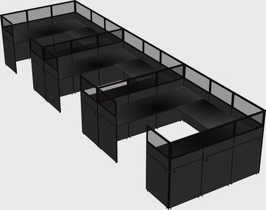 Cabine en u