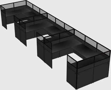 Cabine en u
