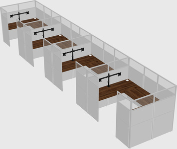 Cabine en u