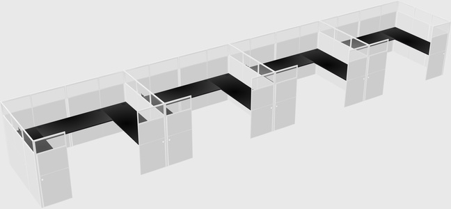 Cabine en u