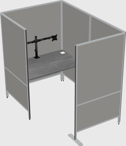 Small private panel system