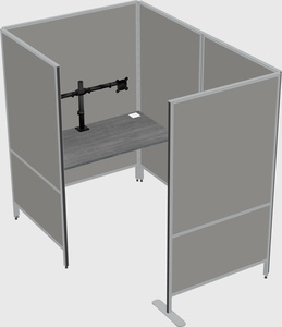 Small private panel system