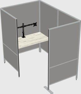 Small private panel system