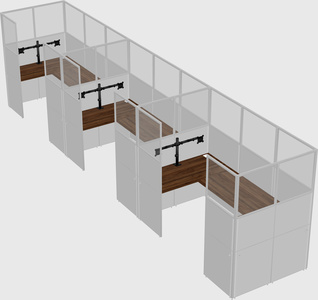 Cabine en u