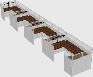 Cabine en u
