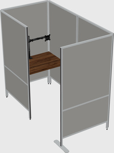 Petit système de panneaux privés