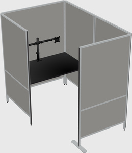 Small private panel system