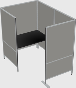 Small private panel system