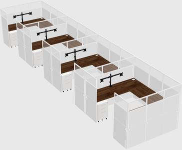 Cabine en u