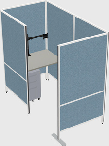Small private panel system