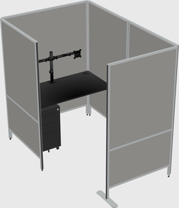 Small private panel system