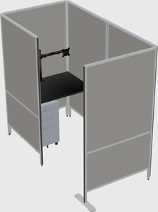 Petit système de panneaux privés