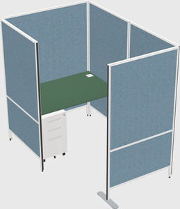 Small private panel system