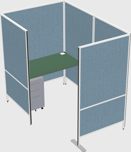 Small private panel system
