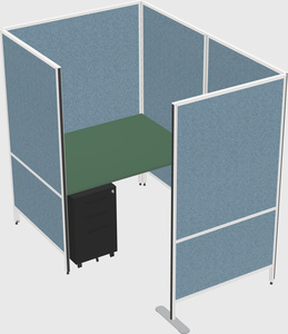 Small private panel system