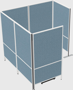 Flexible panel system with privacy