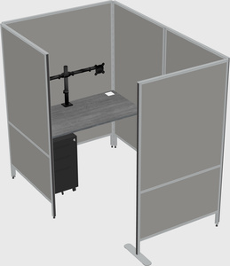 Small private panel system
