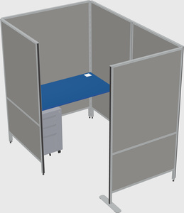 Small private panel system