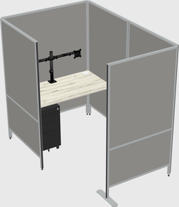 Small private panel system