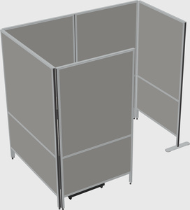 Small private panel system