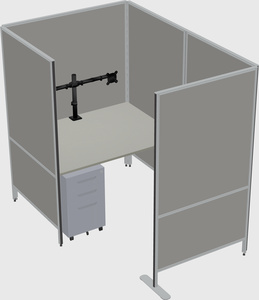 Small private panel system