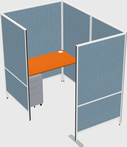 Small private panel system