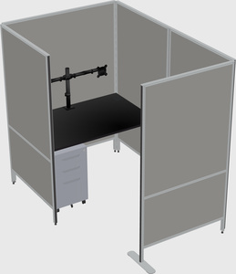 Small private panel system