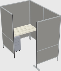 Small private panel system