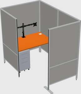 Small private panel system